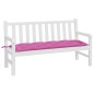 Gartenbank-Auflage Rosa 150x50x7 cm Oxford-Gewebe Gartenbank-Auflage Rosa 150x50x7 cm Oxford-Gewebe
