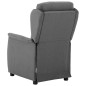 vidaXL Relaxsessel Elektrisch Hellgrau Stoff vidaXL Relaxsessel Elektrisch Hellgrau Stoff
