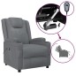vidaXL Relaxsessel Elektrisch Anthrazit Kunstleder vidaXL Relaxsessel Elektrisch Anthrazit Kunstleder