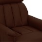 vidaXL Massagesessel mit Aufstehhilfe Braun Kunstleder vidaXL Massagesessel mit Aufstehhilfe Braun Kunstleder