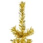 vidaXL Künstlicher Halb-Weihnachtsbaum mit Ständer Schlank Gold 120 cm vidaXL Künstlicher Halb-Weihnachtsbaum mit Ständer Schlank Gold 120 cm