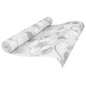 vidaXL Tapete 3D Blumenmuster Grau vidaXL Tapete 3D Blumenmuster Grau