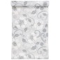 vidaXL Tapete 3D Blumenmuster Grau vidaXL Tapete 3D Blumenmuster Grau
