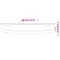 vidaXL Tischplatte Ø80x4 cm Rund Massivholz Buche vidaXL Tischplatte Ø80x4 cm Rund Massivholz Buche