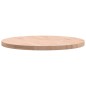 vidaXL Tischplatte Ø80x4 cm Rund Massivholz Buche vidaXL Tischplatte Ø80x4 cm Rund Massivholz Buche