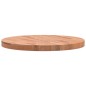 vidaXL Tischplatte Ø60x4 cm Rund Massivholz Buche vidaXL Tischplatte Ø60x4 cm Rund Massivholz Buche