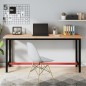 vidaXL Werkbankplatte 180x55x2,5 cm Massivholz Buche vidaXL Werkbankplatte 180x55x2,5 cm Massivholz Buche
