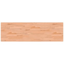 vidaXL Werkbankplatte 180x55x2,5 cm Massivholz Buche