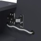 vidaXL Spiegelschrank mit LED-Beleuchtung Gewölbt Grau 42x13x70 cm vidaXL Spiegelschrank mit LED-Beleuchtung Gewölbt Grau 42x13x70 cm