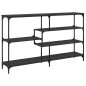 vidaXL Konsolentisch Schwarz 160x32x95 cm Holzwerkstoff vidaXL Konsolentisch Schwarz 160x32x95 cm Holzwerkstoff