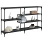 vidaXL Konsolentisch Schwarz 160x32x95 cm Holzwerkstoff vidaXL Konsolentisch Schwarz 160x32x95 cm Holzwerkstoff