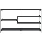 vidaXL Konsolentisch Schwarz 160x32x95 cm Holzwerkstoff vidaXL Konsolentisch Schwarz 160x32x95 cm Holzwerkstoff