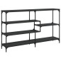 vidaXL Konsolentisch Schwarz 160x32x95 cm Holzwerkstoff vidaXL Konsolentisch Schwarz 160x32x95 cm Holzwerkstoff