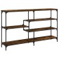 vidaXL Konsolentisch Räuchereiche 160x32x95 cm Holzwerkstoff vidaXL Konsolentisch Räuchereiche 160x32x95 cm Holzwerkstoff