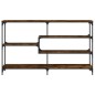 vidaXL Konsolentisch Räuchereiche 160x32x95 cm Holzwerkstoff vidaXL Konsolentisch Räuchereiche 160x32x95 cm Holzwerkstoff