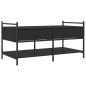 vidaXL Couchtisch Schwarz 99x50x50 cm Holzwerkstoff vidaXL Couchtisch Schwarz 99x50x50 cm Holzwerkstoff