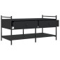 vidaXL Couchtisch Schwarz 99x50x50 cm Holzwerkstoff vidaXL Couchtisch Schwarz 99x50x50 cm Holzwerkstoff