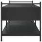 vidaXL Couchtisch Schwarz 99x50x50 cm Holzwerkstoff vidaXL Couchtisch Schwarz 99x50x50 cm Holzwerkstoff