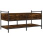 vidaXL Couchtisch Räuchereiche 99x50x50 cm Holzwerkstoff vidaXL Couchtisch Räuchereiche 99x50x50 cm Holzwerkstoff