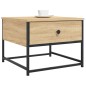 vidaXL Couchtisch Sonoma-Eiche 51x51x40 cm Holzwerkstoff vidaXL Couchtisch Sonoma-Eiche 51x51x40 cm Holzwerkstoff