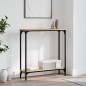 vidaXL Konsolentisch Sonoma-Eiche 75x22,5x75 cm Holzwerkstoff vidaXL Konsolentisch Sonoma-Eiche 75x22,5x75 cm Holzwerkstoff