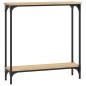 vidaXL Konsolentisch Sonoma-Eiche 75x22,5x75 cm Holzwerkstoff vidaXL Konsolentisch Sonoma-Eiche 75x22,5x75 cm Holzwerkstoff