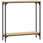 vidaXL Konsolentisch Sonoma-Eiche 75x22,5x75 cm Holzwerkstoff vidaXL Konsolentisch Sonoma-Eiche 75x22,5x75 cm Holzwerkstoff