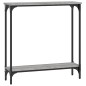 vidaXL Konsolentisch Grau Sonoma 75x22,5x75 cm Holzwerkstoff vidaXL Konsolentisch Grau Sonoma 75x22,5x75 cm Holzwerkstoff