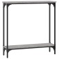vidaXL Konsolentisch Grau Sonoma 75x22,5x75 cm Holzwerkstoff vidaXL Konsolentisch Grau Sonoma 75x22,5x75 cm Holzwerkstoff