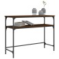 vidaXL Konsolentisch Braun Eichen-Optik 100x35,5x75 cm Holzwerkstoff vidaXL Konsolentisch Braun Eichen-Optik 100x35,5x75 cm Holzwerkstoff