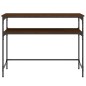 vidaXL Konsolentisch Braun Eichen-Optik 100x35,5x75 cm Holzwerkstoff vidaXL Konsolentisch Braun Eichen-Optik 100x35,5x75 cm Holzwerkstoff