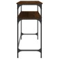 vidaXL Konsolentisch Braun Eichen-Optik 100x35,5x75 cm Holzwerkstoff vidaXL Konsolentisch Braun Eichen-Optik 100x35,5x75 cm Holzwerkstoff