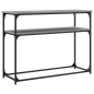 vidaXL Konsolentisch Grau Sonoma 100x35,5x75 cm Holzwerkstoff vidaXL Konsolentisch Grau Sonoma 100x35,5x75 cm Holzwerkstoff