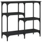 vidaXL Konsolentisch Schwarz 80x29x75 cm Holzwerkstoff vidaXL Konsolentisch Schwarz 80x29x75 cm Holzwerkstoff