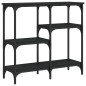 vidaXL Konsolentisch Schwarz 80x29x75 cm Holzwerkstoff vidaXL Konsolentisch Schwarz 80x29x75 cm Holzwerkstoff