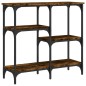 vidaXL Konsolentisch Räuchereiche 80x29x75 cm Holzwerkstoff vidaXL Konsolentisch Räuchereiche 80x29x75 cm Holzwerkstoff