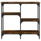 vidaXL Konsolentisch Räuchereiche 80x29x75 cm Holzwerkstoff vidaXL Konsolentisch Räuchereiche 80x29x75 cm Holzwerkstoff