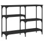 vidaXL Konsolentisch Schwarz 102x29x75 cm Holzwerkstoff vidaXL Konsolentisch Schwarz 102x29x75 cm Holzwerkstoff