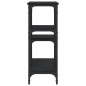 vidaXL Konsolentisch Schwarz 102x29x75 cm Holzwerkstoff vidaXL Konsolentisch Schwarz 102x29x75 cm Holzwerkstoff