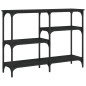 vidaXL Konsolentisch Schwarz 102x29x75 cm Holzwerkstoff vidaXL Konsolentisch Schwarz 102x29x75 cm Holzwerkstoff