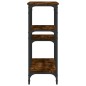 vidaXL Konsolentisch Räuchereiche 102x29x75 cm Holzwerkstoff vidaXL Konsolentisch Räuchereiche 102x29x75 cm Holzwerkstoff