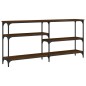 vidaXL Konsolentisch Braun Eichen-Optik 160x29x75 cm Holzwerkstoff vidaXL Konsolentisch Braun Eichen-Optik 160x29x75 cm Holzwerkstoff