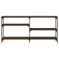 vidaXL Konsolentisch Braun Eichen-Optik 160x29x75 cm Holzwerkstoff vidaXL Konsolentisch Braun Eichen-Optik 160x29x75 cm Holzwerkstoff