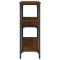 vidaXL Konsolentisch Braun Eichen-Optik 160x29x75 cm Holzwerkstoff vidaXL Konsolentisch Braun Eichen-Optik 160x29x75 cm Holzwerkstoff