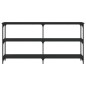 vidaXL Konsolentisch Schwarz 150x29x75 cm Holzwerkstoff vidaXL Konsolentisch Schwarz 150x29x75 cm Holzwerkstoff