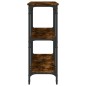 vidaXL Konsolentisch Räuchereiche 150x29x75 cm Holzwerkstoff vidaXL Konsolentisch Räuchereiche 150x29x75 cm Holzwerkstoff