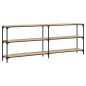vidaXL Konsolentisch Sonoma-Eiche 200x29x75 cm Holzwerkstoff vidaXL Konsolentisch Sonoma-Eiche 200x29x75 cm Holzwerkstoff