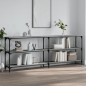 vidaXL Konsolentisch Grau Sonoma 200x29x75 cm Holzwerkstoff vidaXL Konsolentisch Grau Sonoma 200x29x75 cm Holzwerkstoff