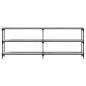vidaXL Konsolentisch Grau Sonoma 200x29x75 cm Holzwerkstoff vidaXL Konsolentisch Grau Sonoma 200x29x75 cm Holzwerkstoff