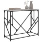vidaXL Konsolentisch Grau Sonoma 100x40x80 cm Holzwerkstoff vidaXL Konsolentisch Grau Sonoma 100x40x80 cm Holzwerkstoff
